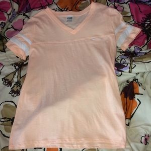 PINK V-Neck Tee